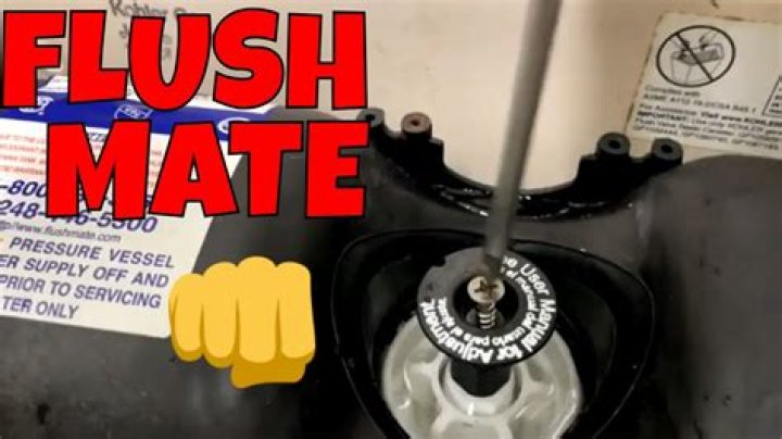 How does the flushmate work?