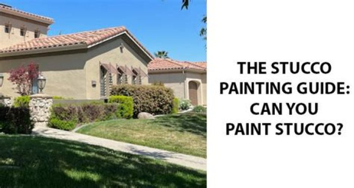 How long before you can paint new stucco?