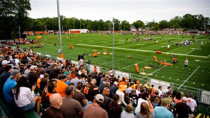 How long is Browns training camp?