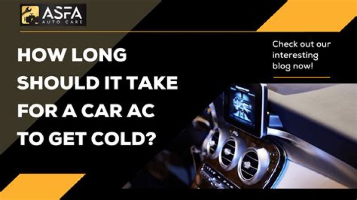 How long should it take AC to cool 2 degrees?