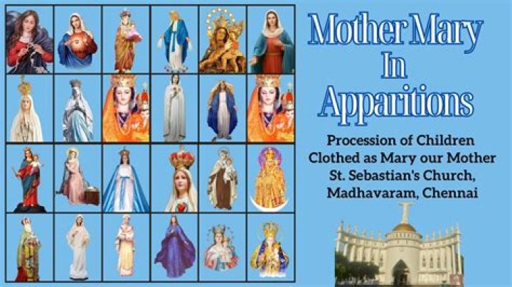 How many apparitions of Mary have there been?