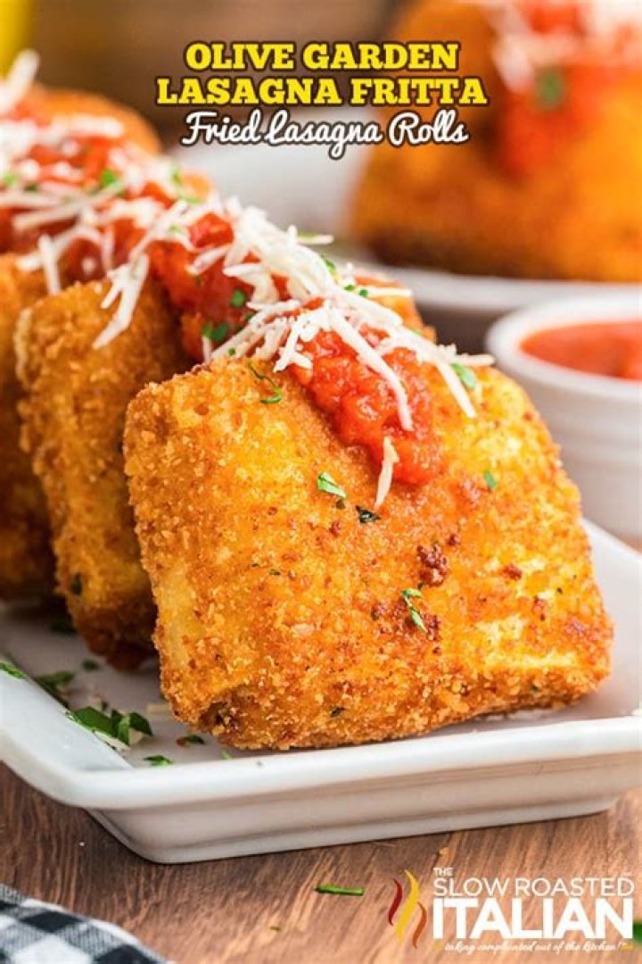 How many calories are in a lasagna Fritta from Olive Garden?