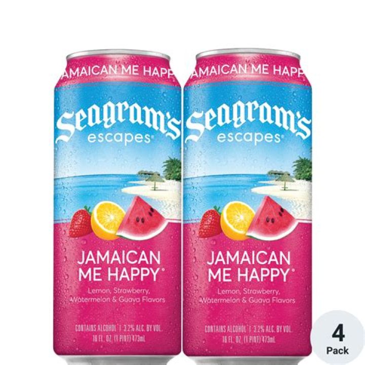 How many calories in Seagram’s Escapes Jamaican Me Happy?