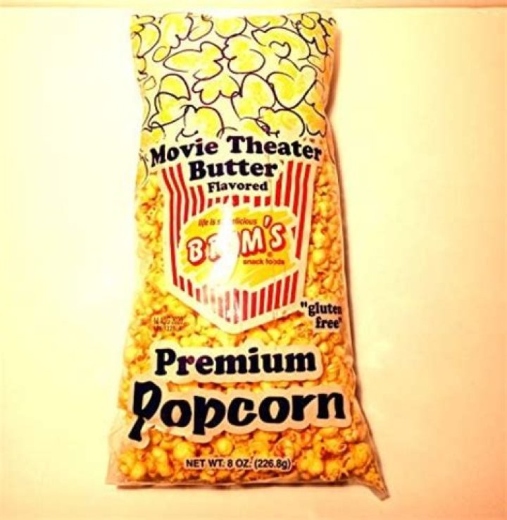How many carbs are in a small movie theater popcorn?