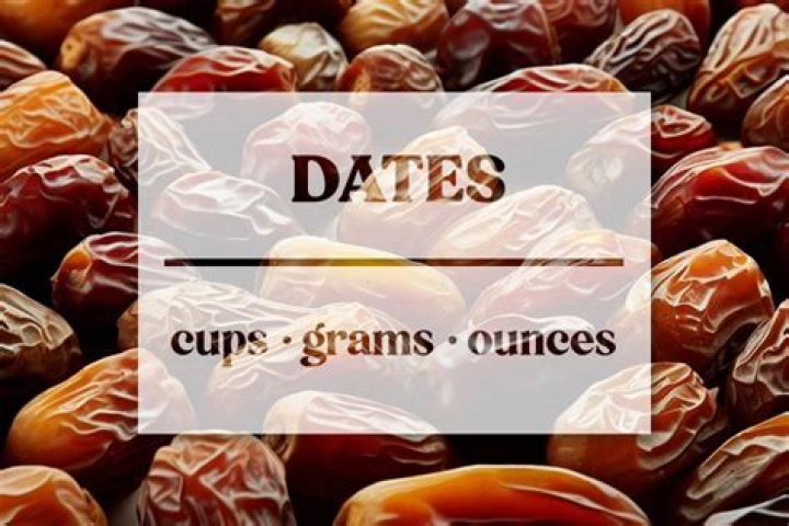 How many dates is a cup?
