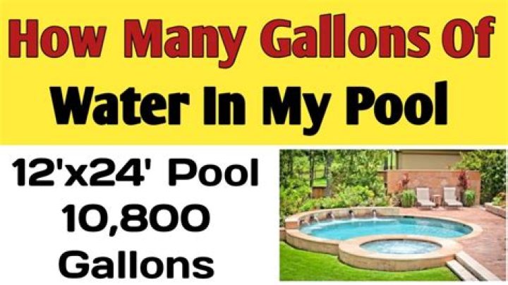 How many gallons are in a 18×48 pool?