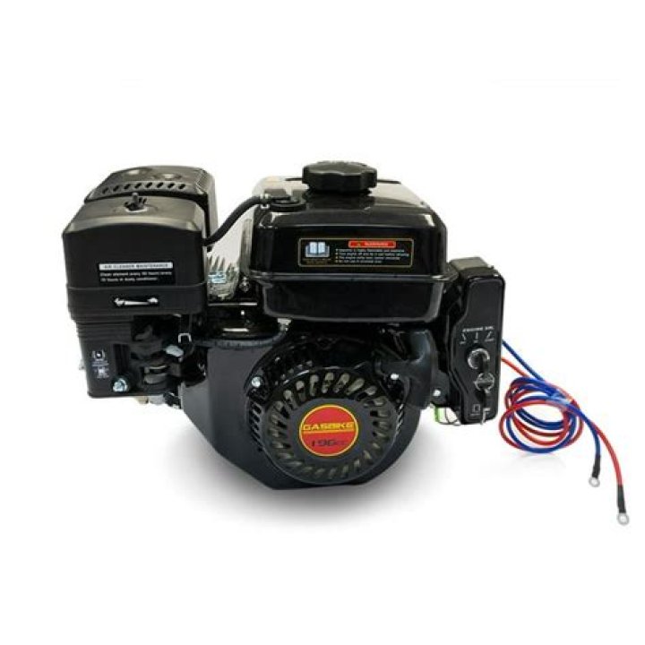 How many horsepower is a 196cc motor?