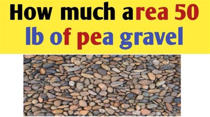 How many yards of pea gravel are in a ton?