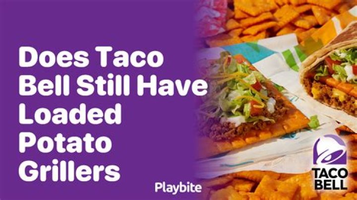 How much are potato grillers at Taco Bell?