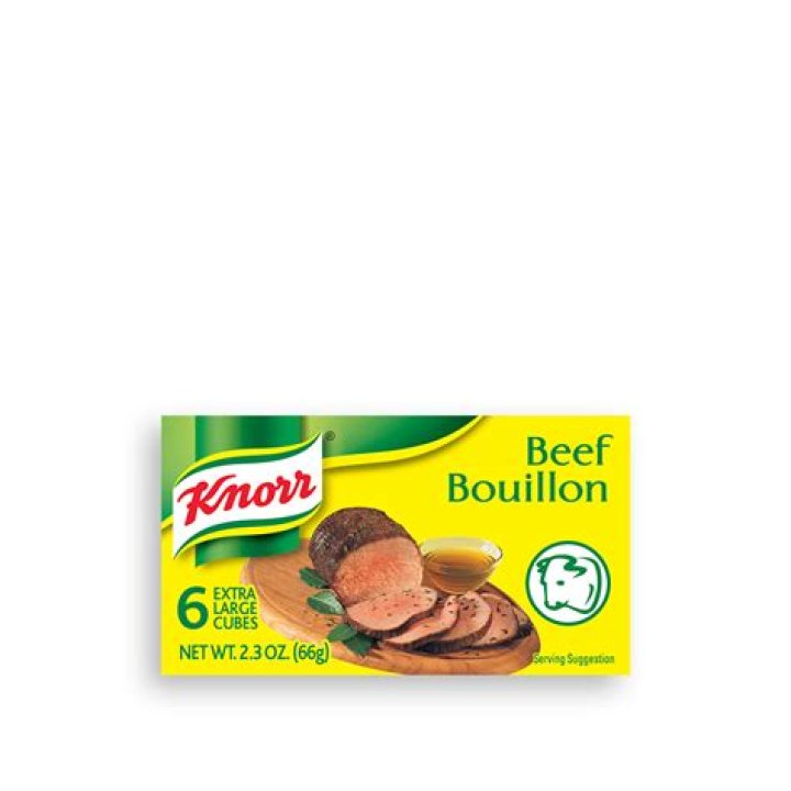 How much beef bouillon granules equal a cube?