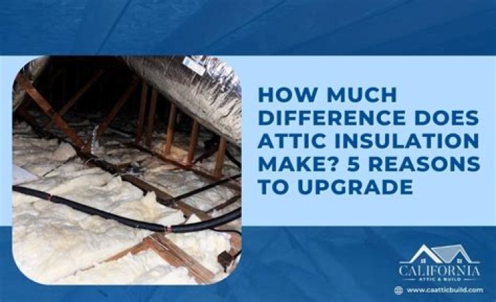 How much difference does attic insulation make?