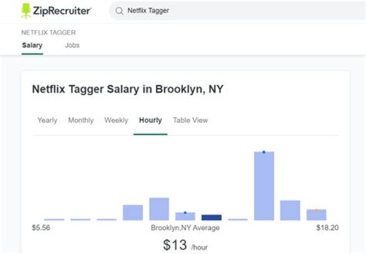 How much do Netflix taggers get paid?