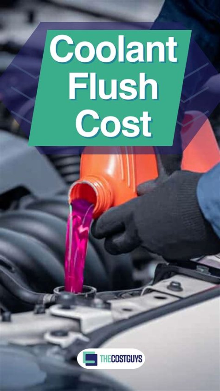 How much does a motorcycle coolant flush cost?