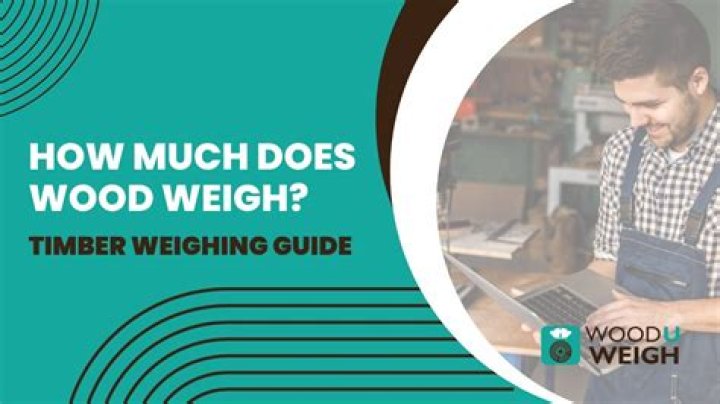 How much does a wooden ladder weigh?