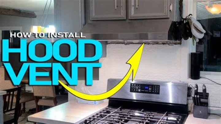 How much does it cost to install vent hood?