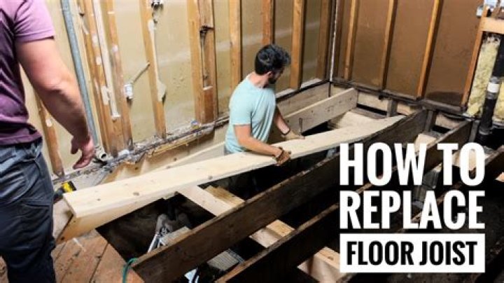 How much does it cost to repair a floor joist?