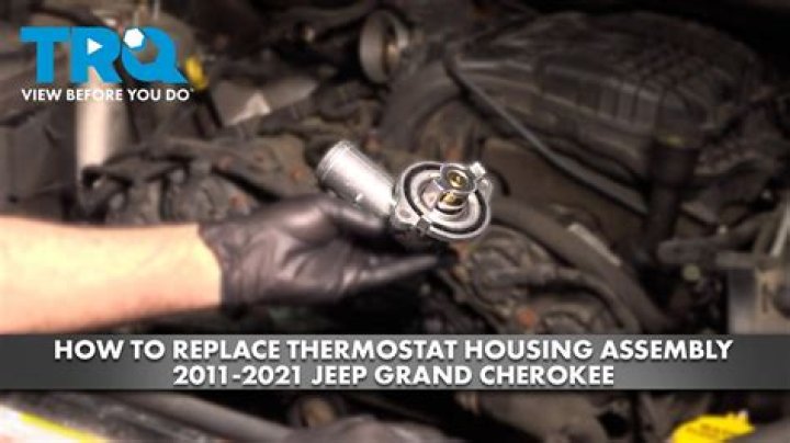 How much does it cost to replace a thermostat in a Jeep?