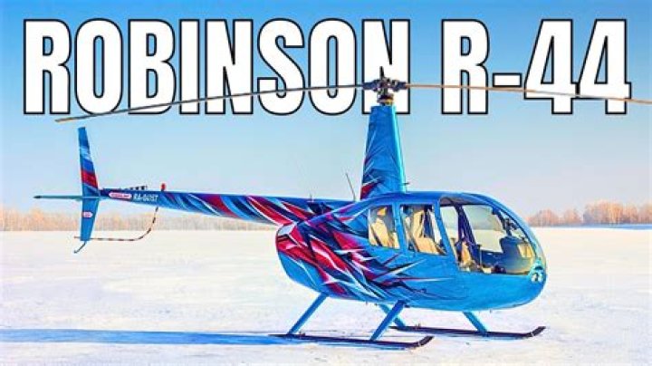 How much does it cost to run a Robinson r44?