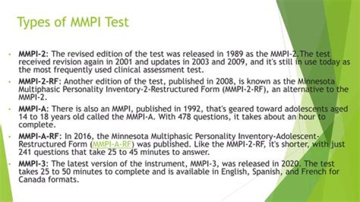 How much does it cost to take the MMPI?