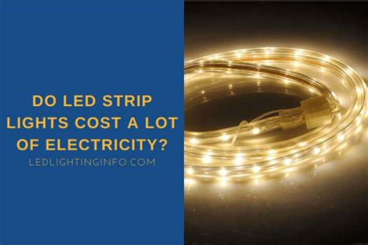 How much does LED light strips cost?