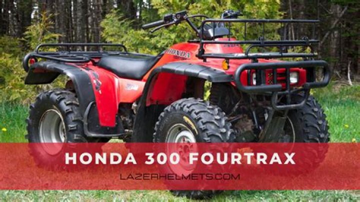 How much horsepower does a Honda Fourtrax 300 have?