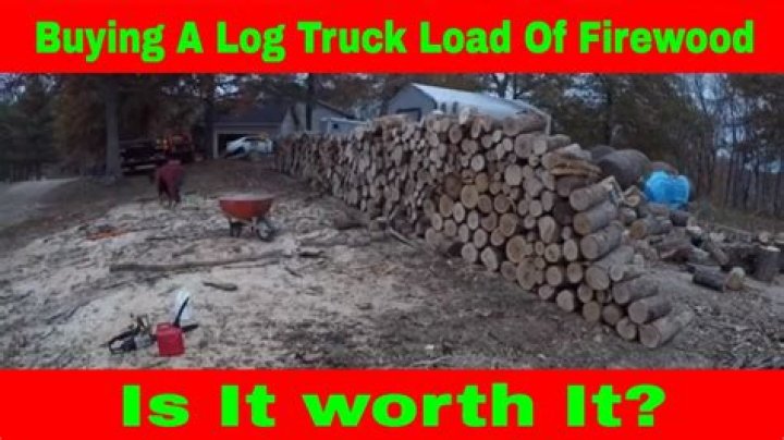 How much is a load of pine logs worth?