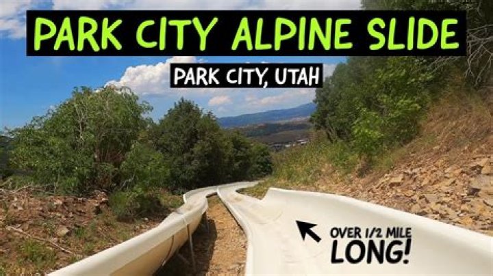 How much is the Alpine Slide in Park City?