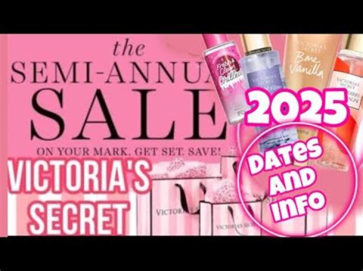 How often does Victoria’s Secret have semi annual sales?