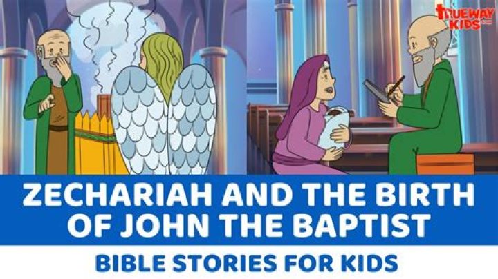 How old was Zacharias when John was born?