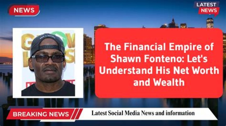 How rich is Shawn Fonteno? Net Worth, Age, Height, Wife, Wiki