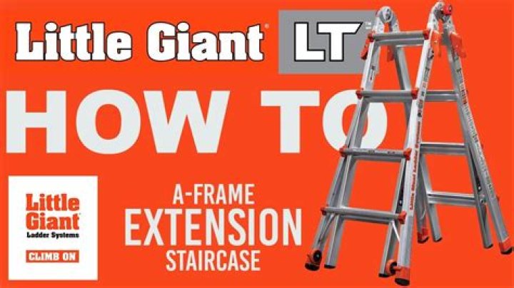 How tall does a Little Giant Ladder go?
