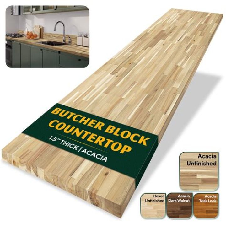 How wide is butcher block?