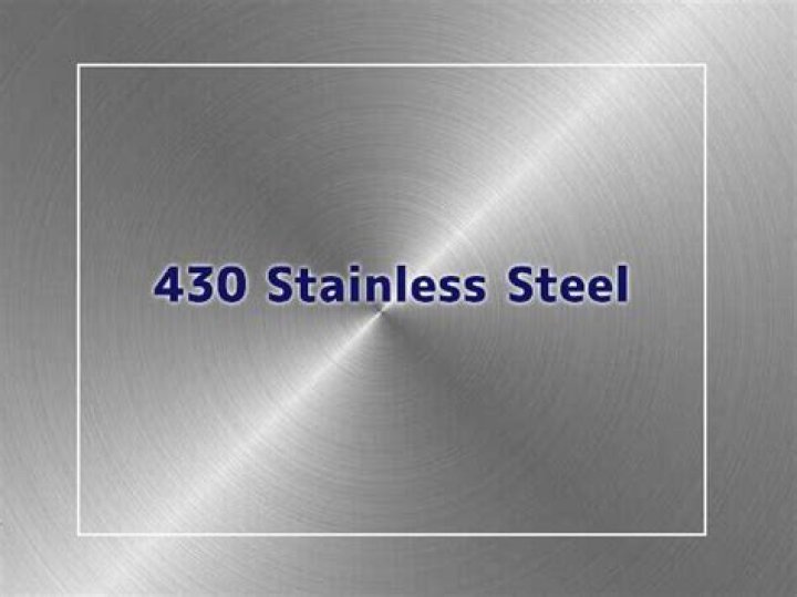 Is 430 stainless steel safe?