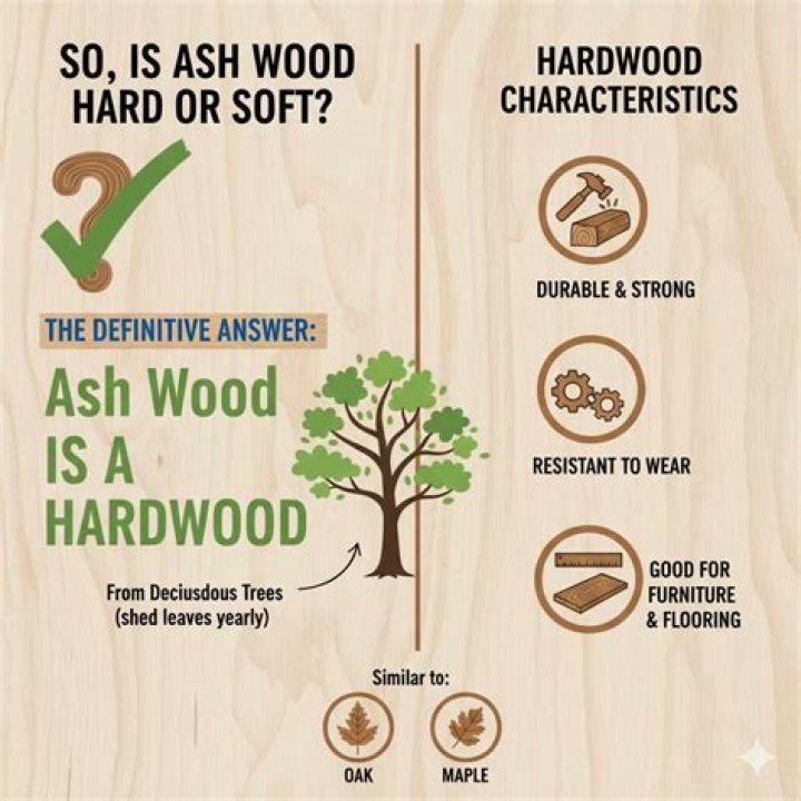 Is ash wood hard or soft?