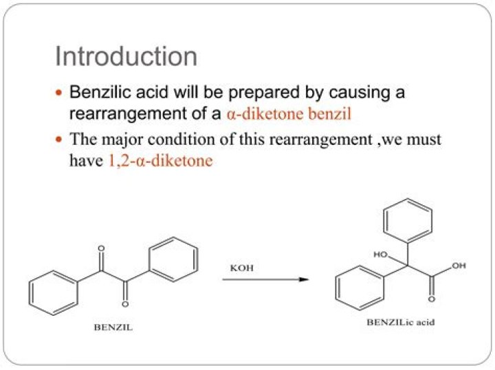 Is Benzilic acid soluble in water?