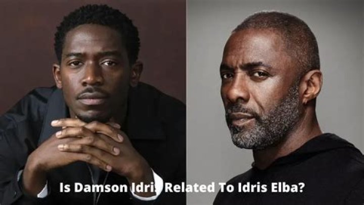 Is Damson Idris related to Elba Idris?