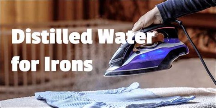 Is distilled water good for steam irons?