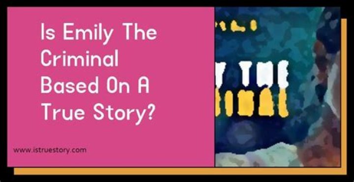 Is Emily The Criminal Based On A True Story?