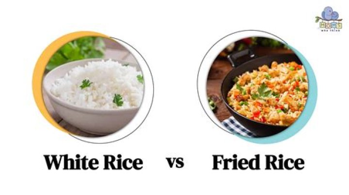 Is fried rice better for you than white rice?