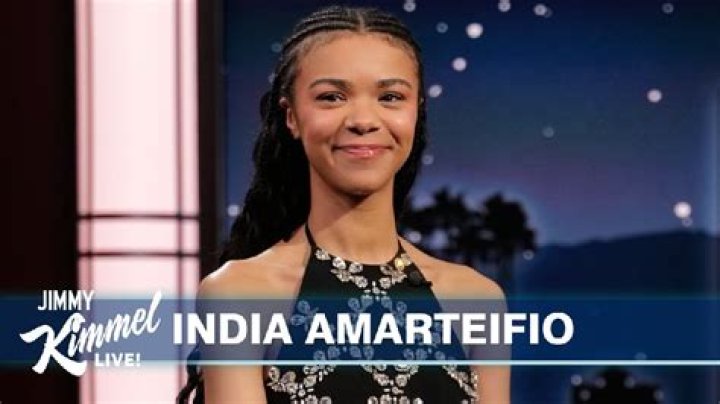 Is India Amarteifio from Ghana?