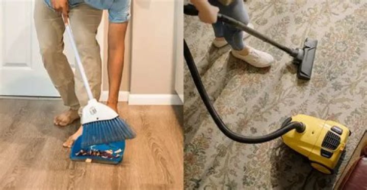 Is it better to sweep or vacuum hardwood floors?