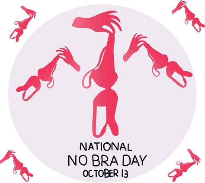 Is October 13th National No Bra Day?
