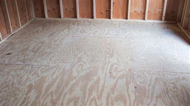 Is OSB good for shed floor?
