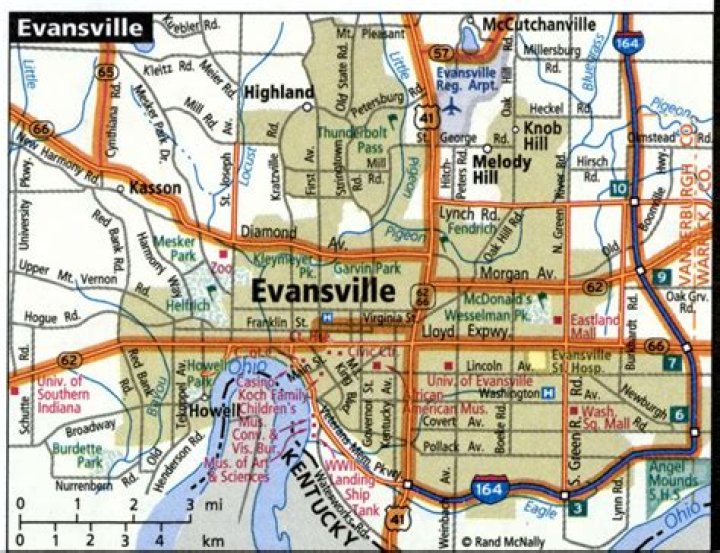 Is Pawnee based on Evansville?