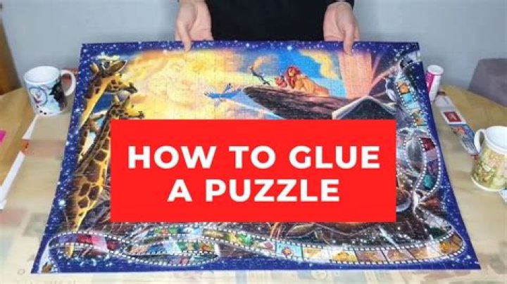 Is puzzle glue the same as Elmer’s Glue?