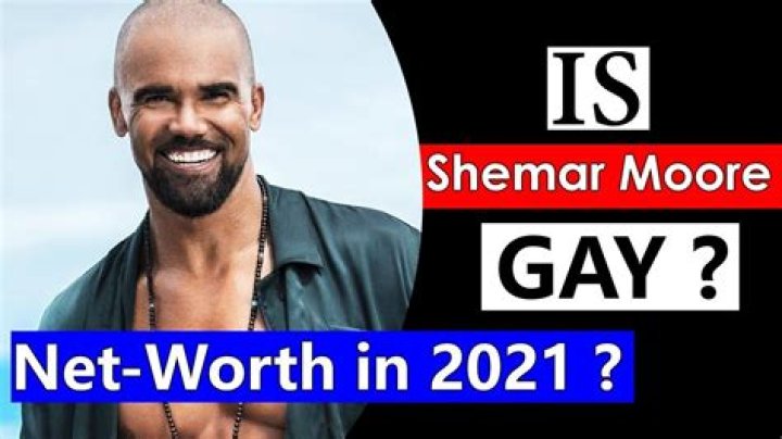 Is Shemar Moore Gay?