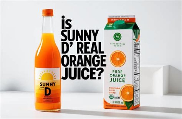 Is Sunny D real juice?