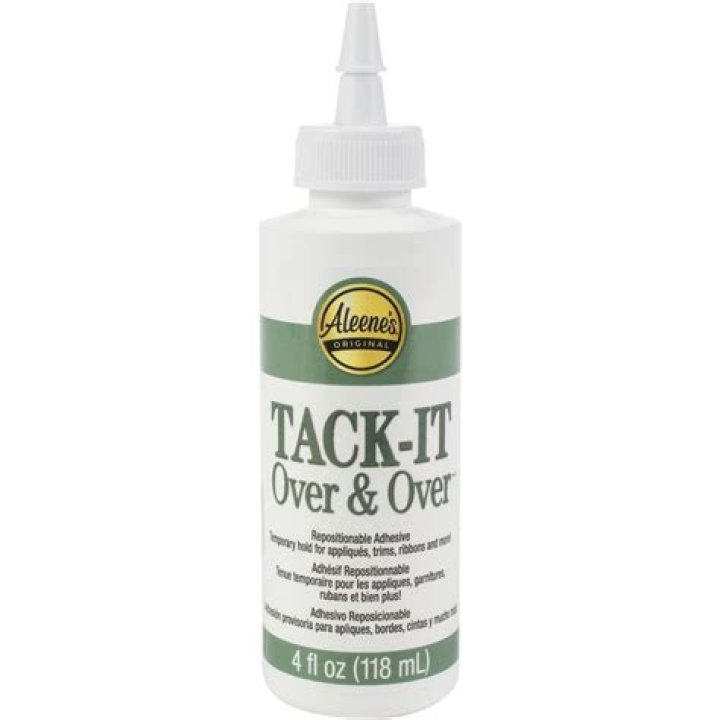 Is tack it over and over the same as tacky glue?