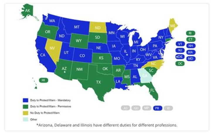 Is tarasoff law in all states?