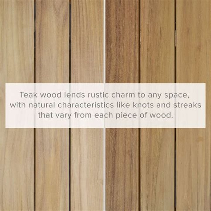 Is teak wood better than bamboo?